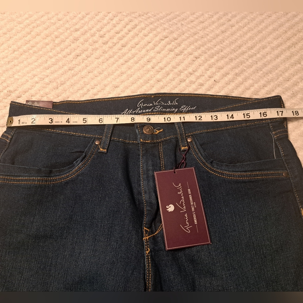 Gloria Vanderbilt Kaia Skimmer Denim Size 14 - Picture 11 of 13